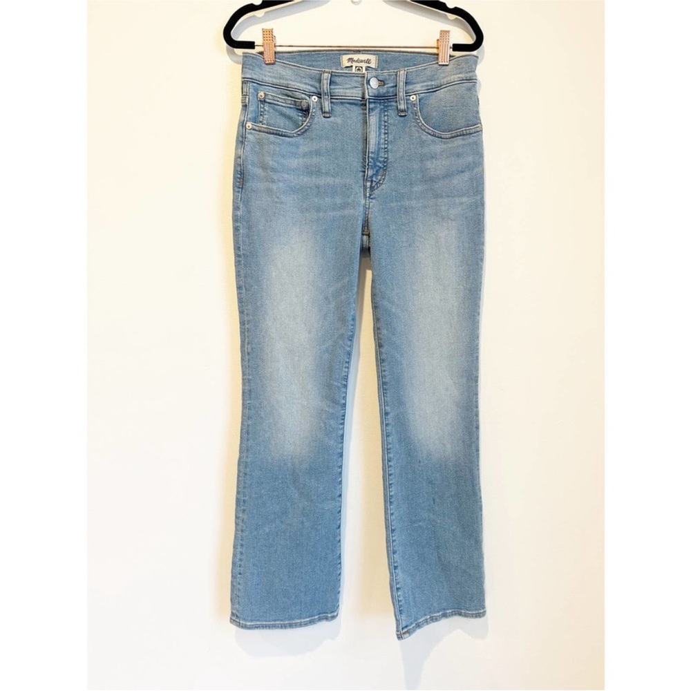 Madewell Mid-Rise Kick Out Jeans Size 27 Blue Light Wash - Picture 6 of 8